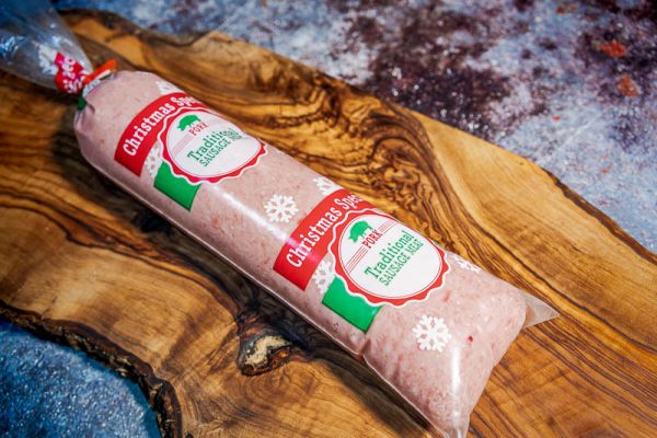 Christmas Sausage Meat Tube 454g